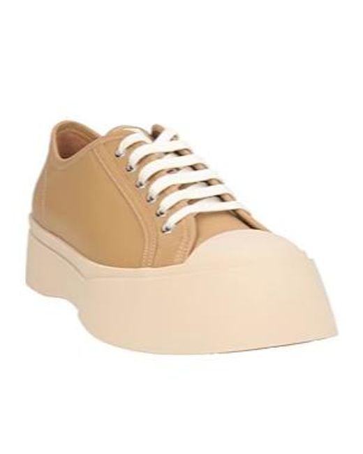 Marni Natural Minimalist Lowtop Casual Shoes
