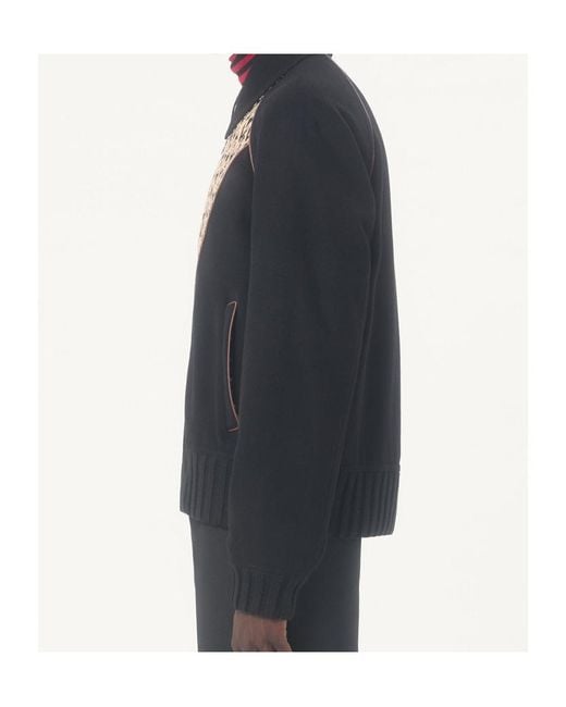 Valentino Black Bomber Jacket for men