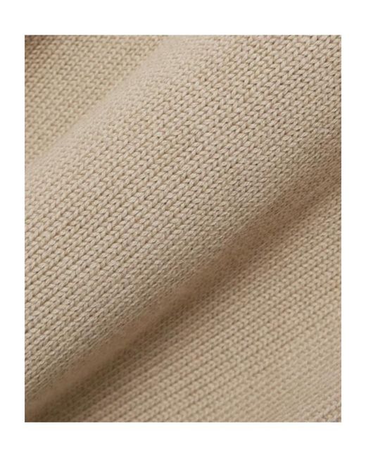 Frankie Shop Natural Rhea Turtleneck Sweater