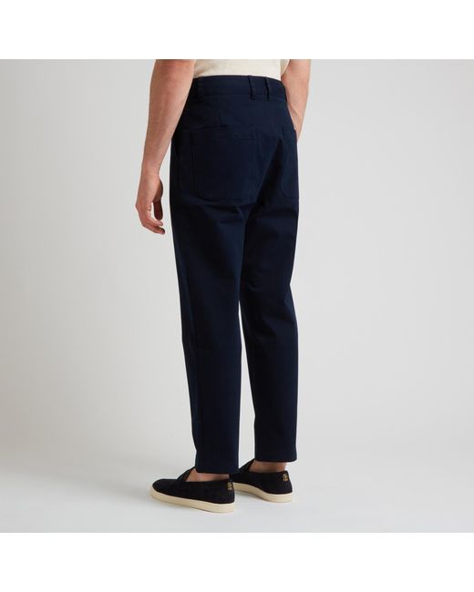 Studio Nicholson Blue Belt Loops Slacks for men