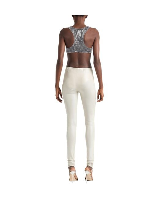DIESEL Gray Top Cotton