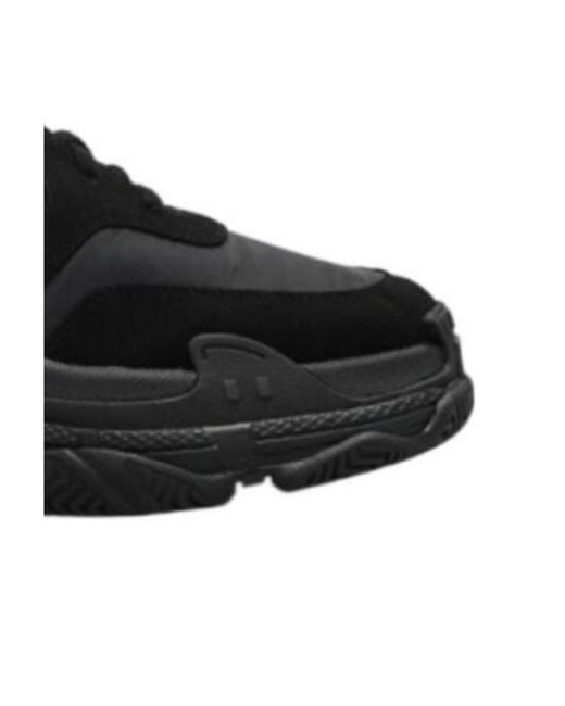 Balenciaga Black Triple S Sneakers for men