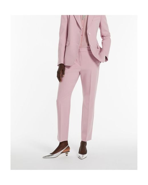 Weekend by Maxmara Pink Waistband Loop Casual Pants