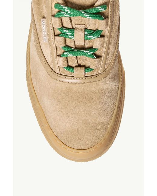Moncler Brown Vera Leisure Low-Top Sneakers for men