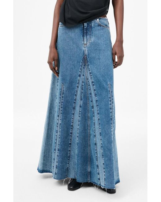 Our Legacy Blue Rebel Skirt
