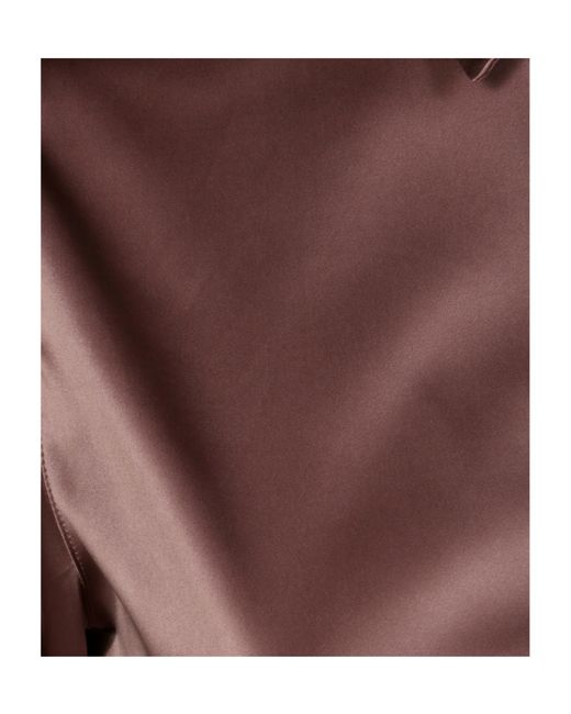 Robert Friedman Brown Button-Up Shirt