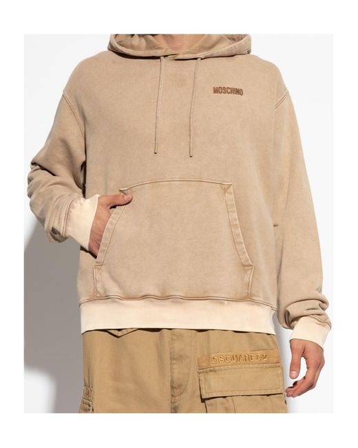 Moschino Natural Sweatshirt From The 'Smiley' Collection for men