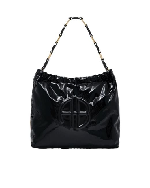 Anine Bing Black Kate Shoulder Bag