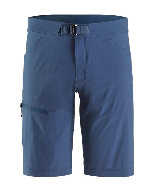 Arc'teryx Blue Logo Track Shorts for men
