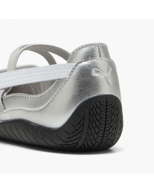 PUMA White Speedcat Ballet Shoes