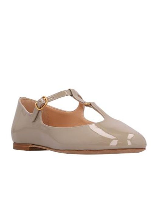 Chloé White Chloé Marcie Ballet Flats