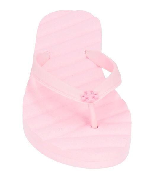 Tory Burch Pink Minimalist Comfortable Flip-Flops