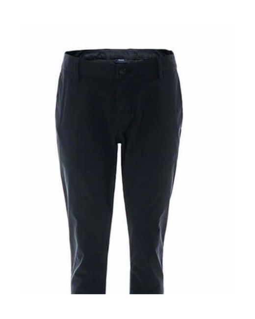 Armani Jeans Black Straight Casual Pants for men