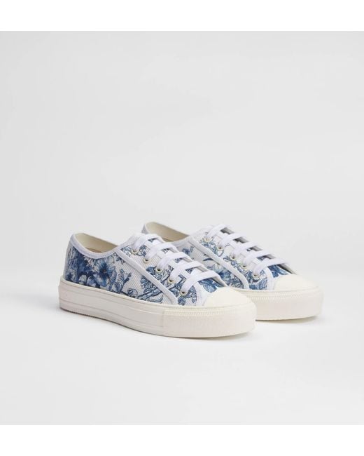 Dior Gray Walk'N' Platform Sneaker