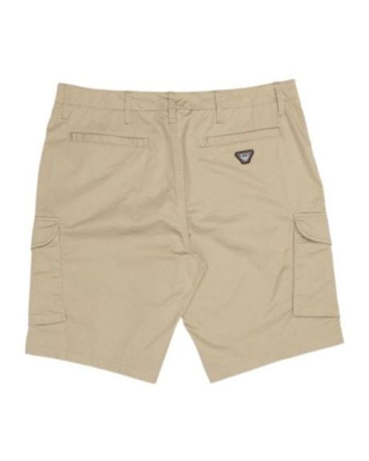 Armani Jeans Natural Logo Decal Shorts for men