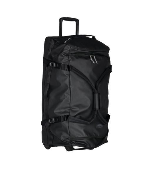Eastpak Black Duffle Pack Wheeled Travel Bag for men