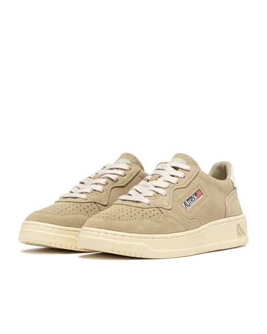 Autry Natural Medalist Low-Top Sneakers