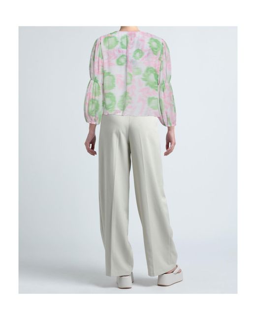 Ganni Green Tops