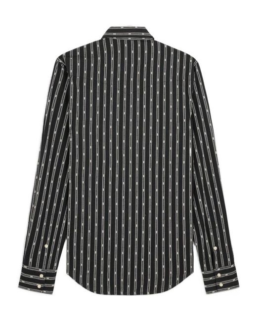 Céline Black Western Shirt for men