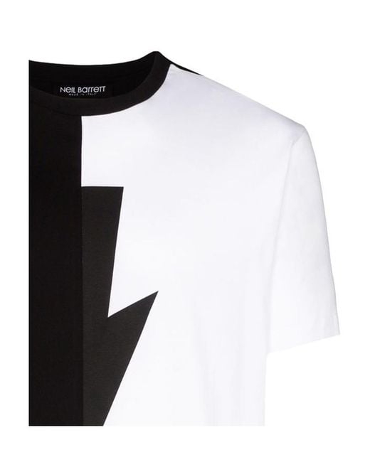 Neil Barrett Black Short-Sleeved T-Shirt for men