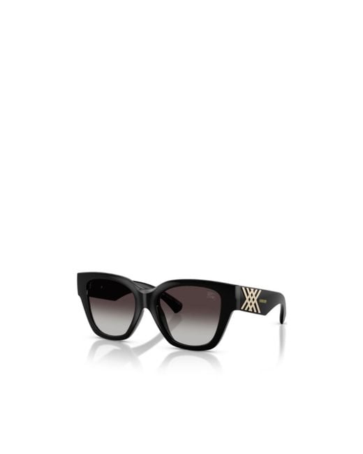 Burberry Black Eyewear Square Frame Sunglasses