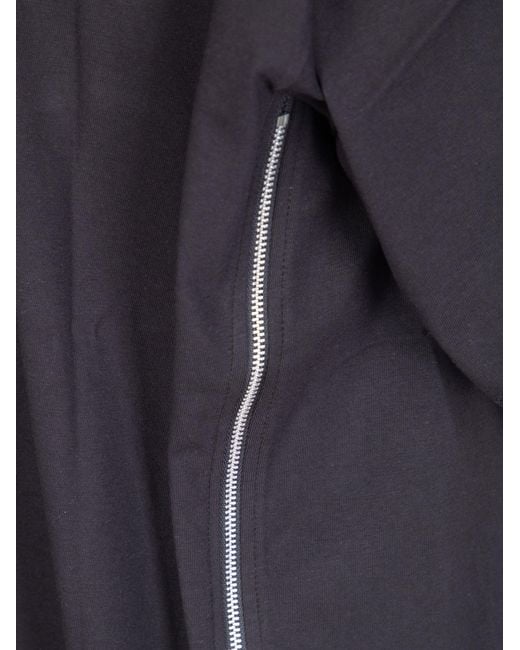 Comme des Garçons Blue Comme Des Garçons Shirt Zip Detailed T-Shirt for men