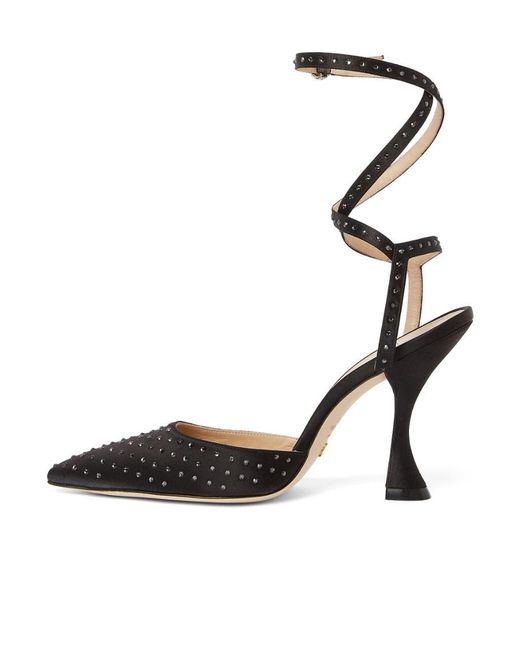 Stuart Weitzman Metallic Wrapped High Heels