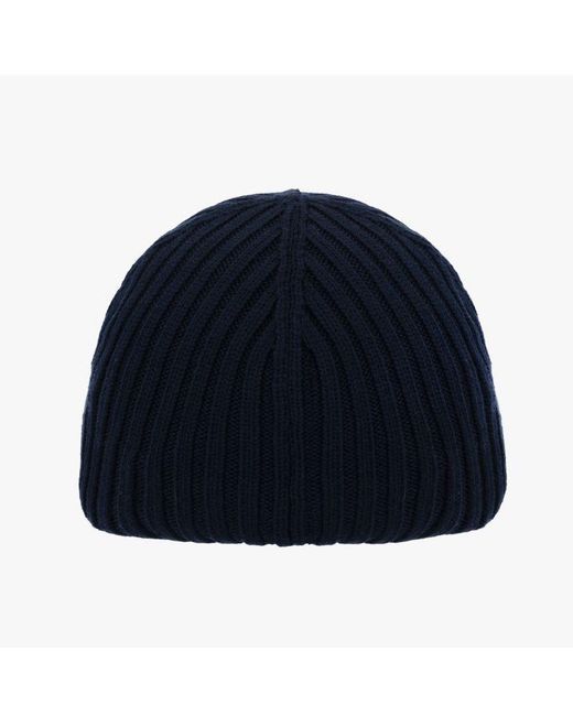Givenchy Blue Ribbed Hat for men