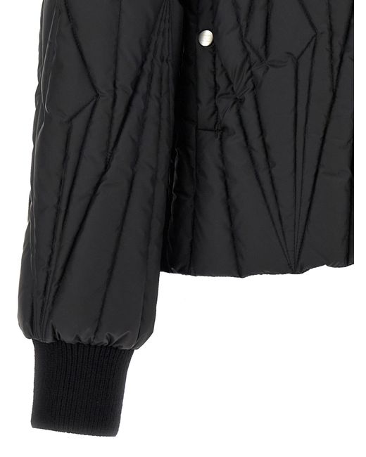 Moncler Black Moncler 'Geocamo Flight' Long-Sleeved Down Jacket for men