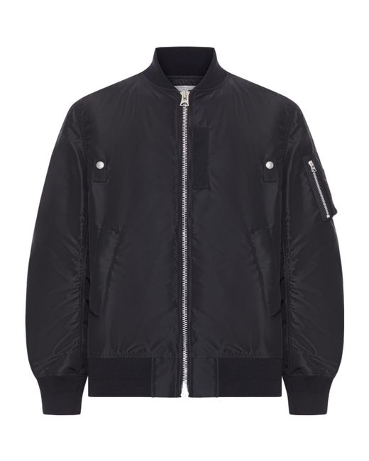 Sacai Black Twill Blouson for men