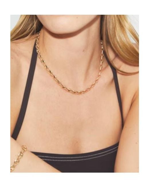 Tory Burch Metallic Delicate Gemini Necklace