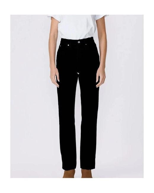 SLVRLAKE Denim Black Belt Loop Jeans