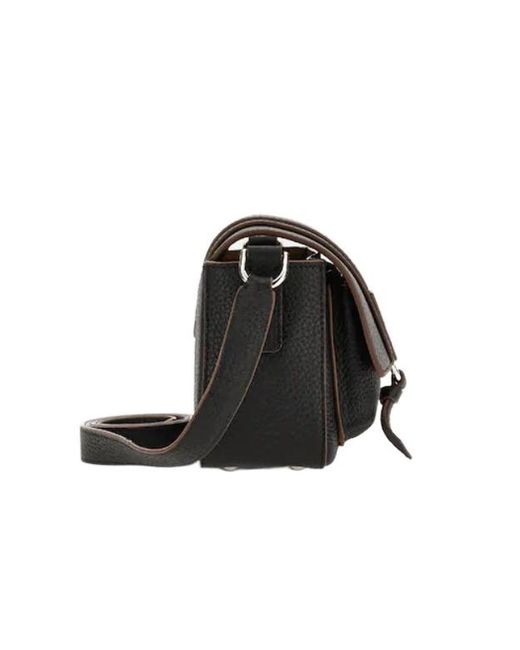 Hogan Black Trend Flap Bag