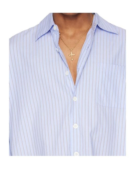 Emanuele Bicocchi White Small Avelli Cross Necklace for men