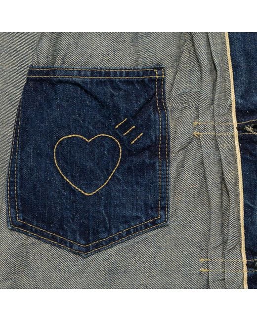 Human Made Blue Denim Work Jacket for men