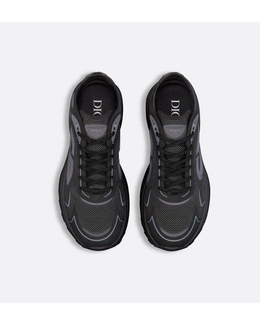 Dior Black Homme B30 Countdown Tech Sneakers for men