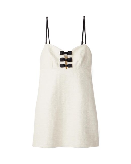 LoveShackFancy White Adelaide Dress