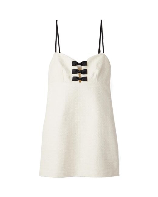 LoveShackFancy White Adelaide Dress
