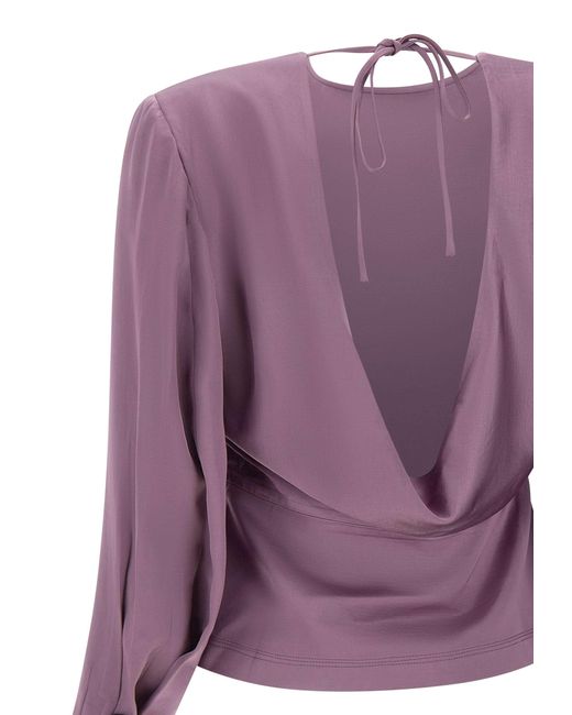 JACQUES WEI Purple Shirts