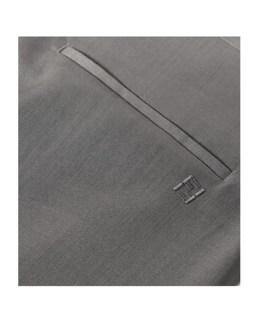 Fendi Gray Versatile Straight-Leg Casual Pants for men