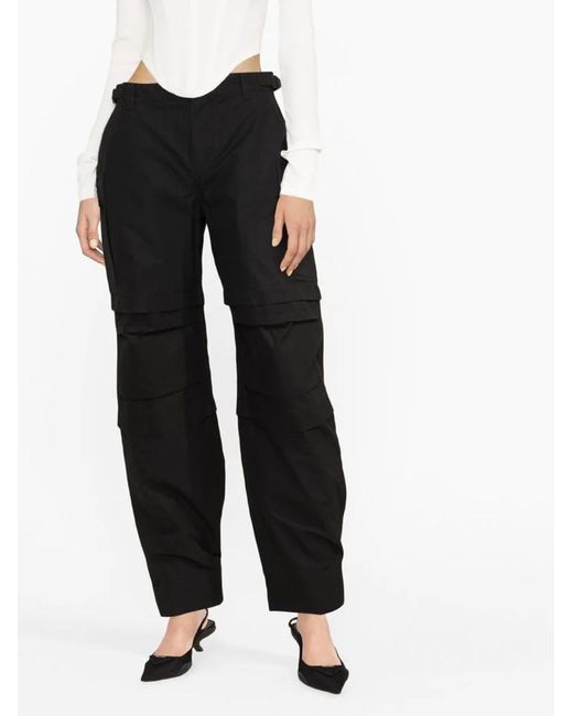 Wardrobe NYC Black Belt Loop Cargo Pants