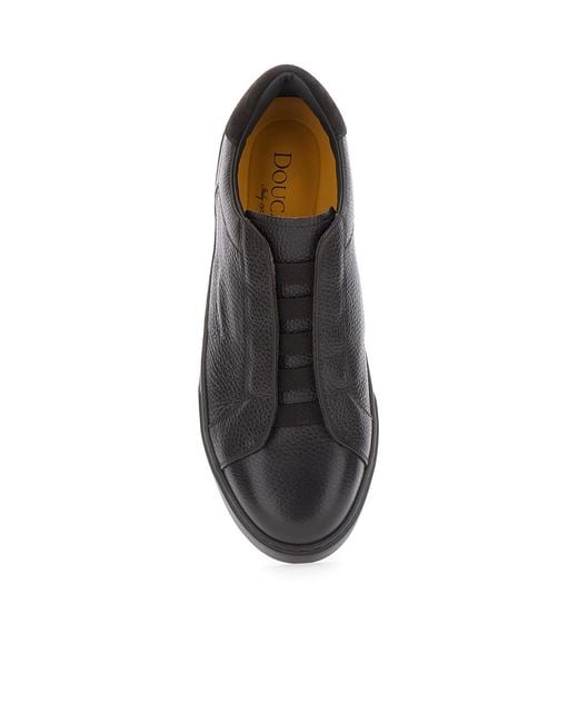 Doucal's Black Spencer Sneakers for men