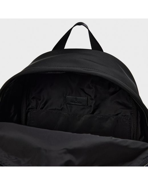 Moncler Black Classic Backpack for men