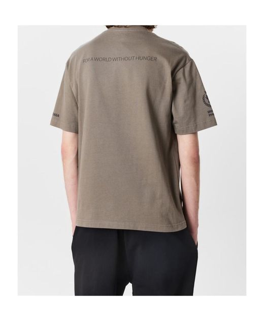 Balenciaga Gray Regular Fit T-Shirt for men