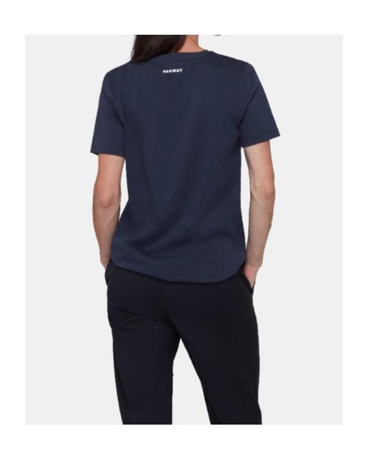 Mammut Blue Core T-Shirt Logo