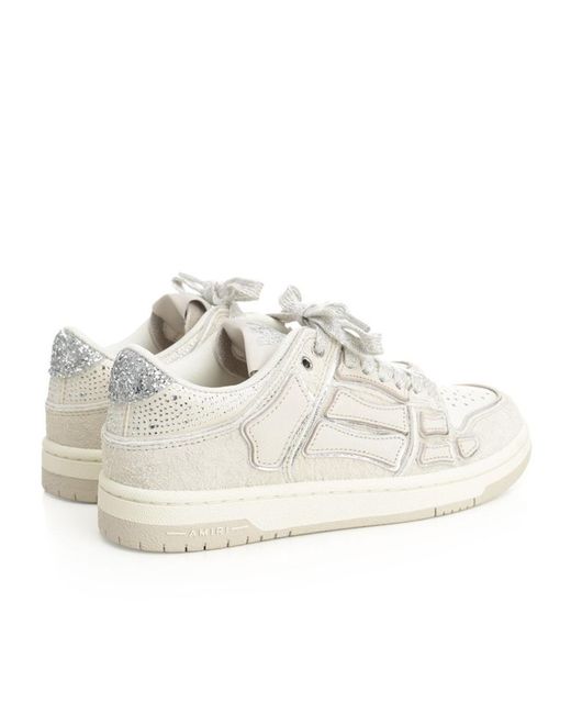 Amiri White "Skel" Sneaker