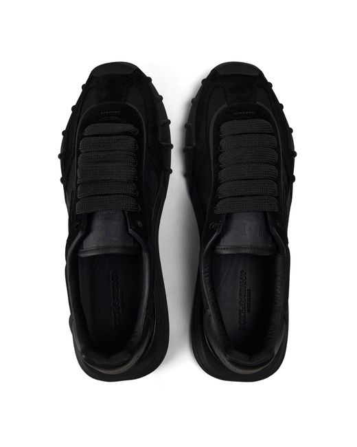 Dolce & Gabbana Black Casual Running Shoes for men