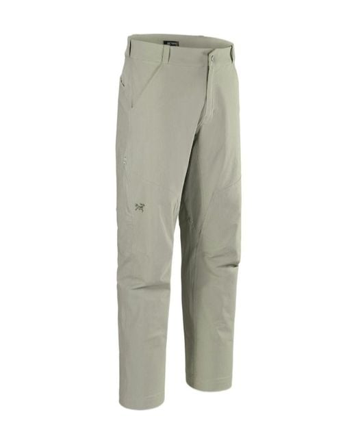 Arc'teryx Gray Cronin Cotton Pant for men