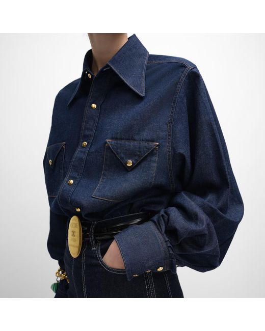 Céline Blue Shirt