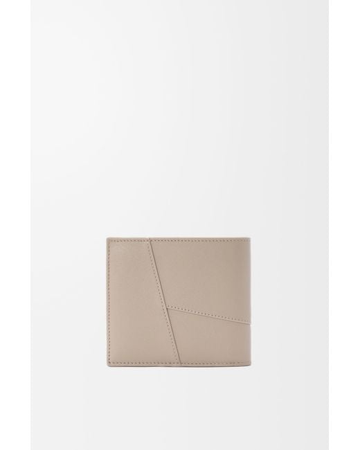 Loewe Natural Puzzle Bifold Wallet for men